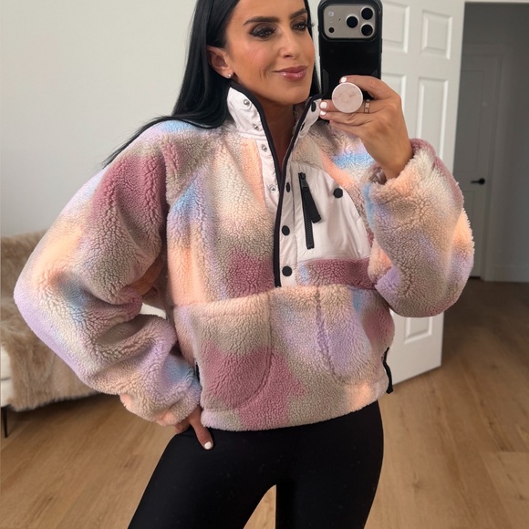 Free People Tops - Free people fleece size small new with tags